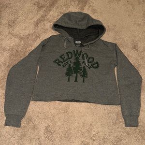 Women’s size small Tailgate by American Eagle crop hoodie Redwood national park